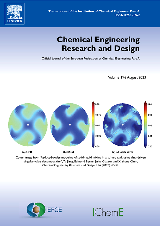 Go to journal home page - Chemical Engineering Research and Design
